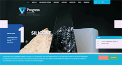 Desktop Screenshot of progress-silicones.fr